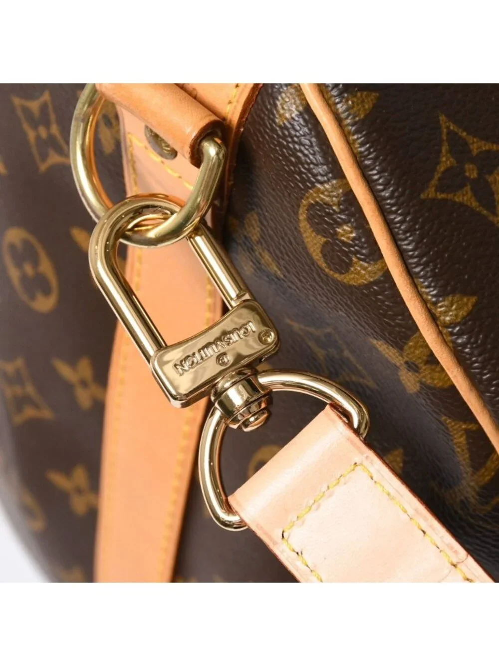 Louis Vuitton Monogram Keepall Bandouliere 50 Brown Boston Bag